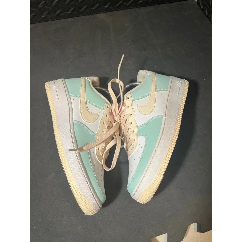 Nike Air Force 1 Low Youth 6.5Y Womens 8 Guava Ice DV7762-300 Sneakers